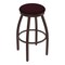 Holland Bar Stool Co 30" Swivel Bar Stool, Bronze Finish, Canter Bordeaux Seat 80230BZ005 - alternate 1